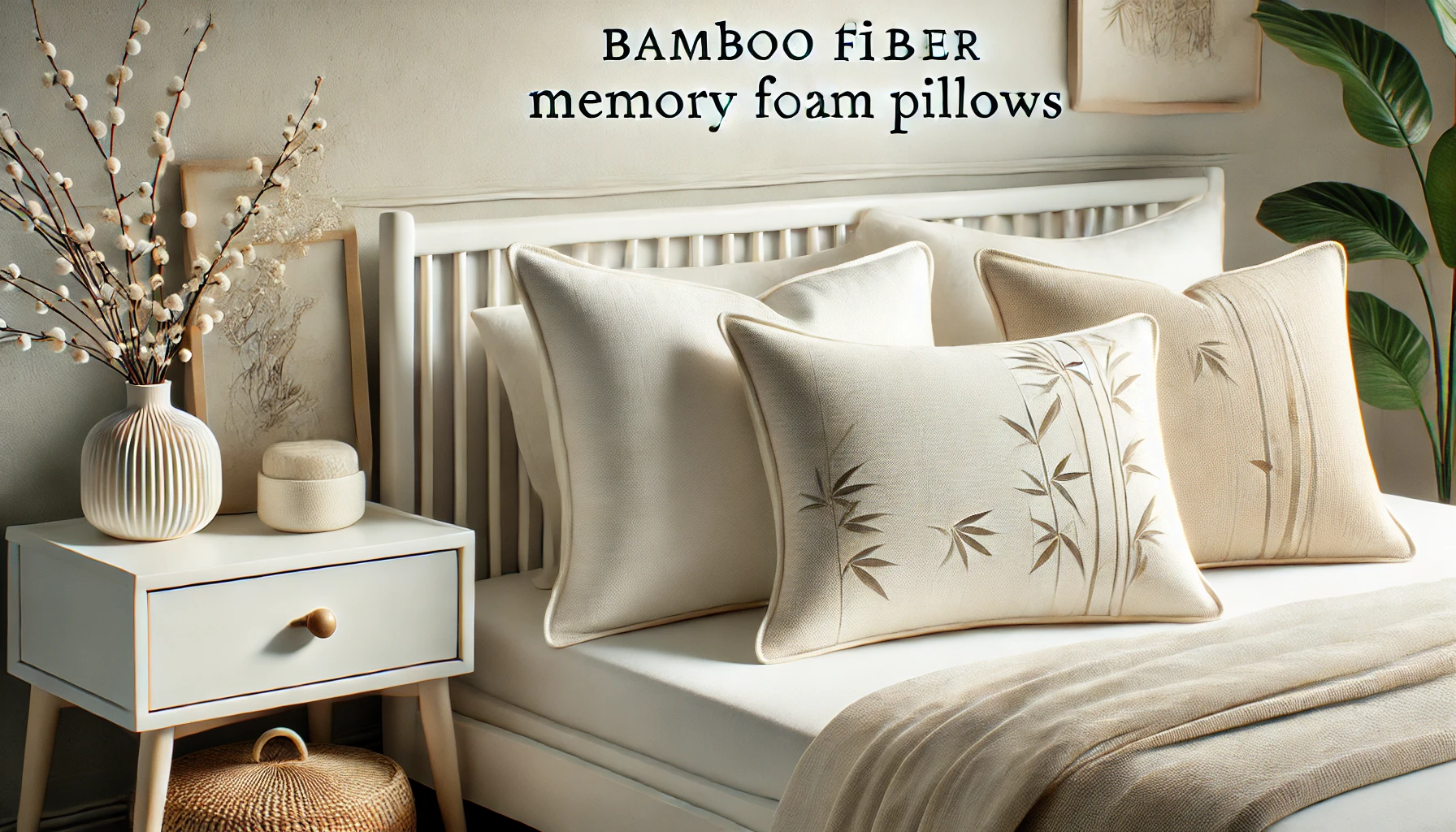 Bamboo Fiber Memory Foam Pillows