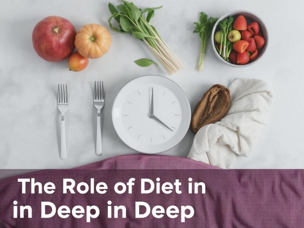 The Role of Diet in Deep Sleep